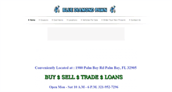 Desktop Screenshot of bluediamondpawn.com